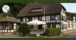 Desktop Screenshot of hotel-zum-buergergarten.de